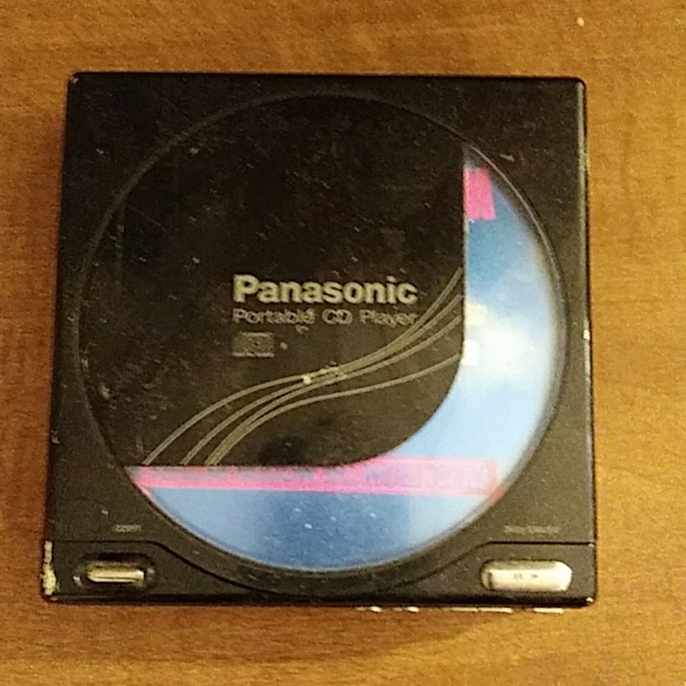 Panasonic portable CD player